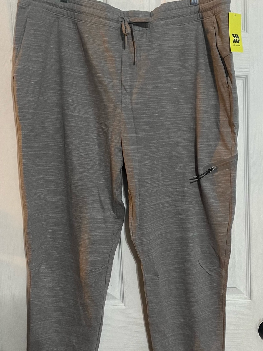 All In Motion Men's Gray Performance Jogger Pants